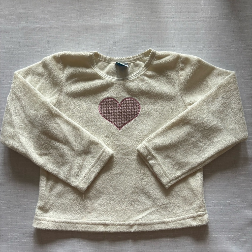 Please Mum heart design sweater